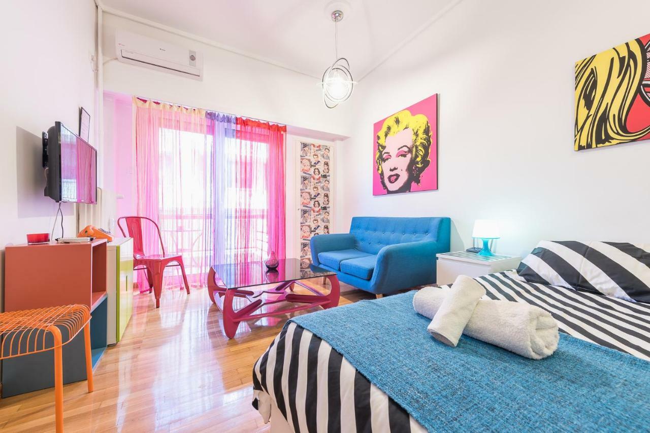 Zenios Amintas-Pop-Artment For Two In City Center Athens Luaran gambar