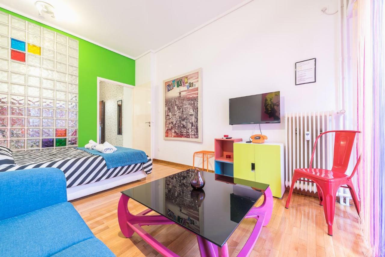 Zenios Amintas-Pop-Artment For Two In City Center Athens Luaran gambar