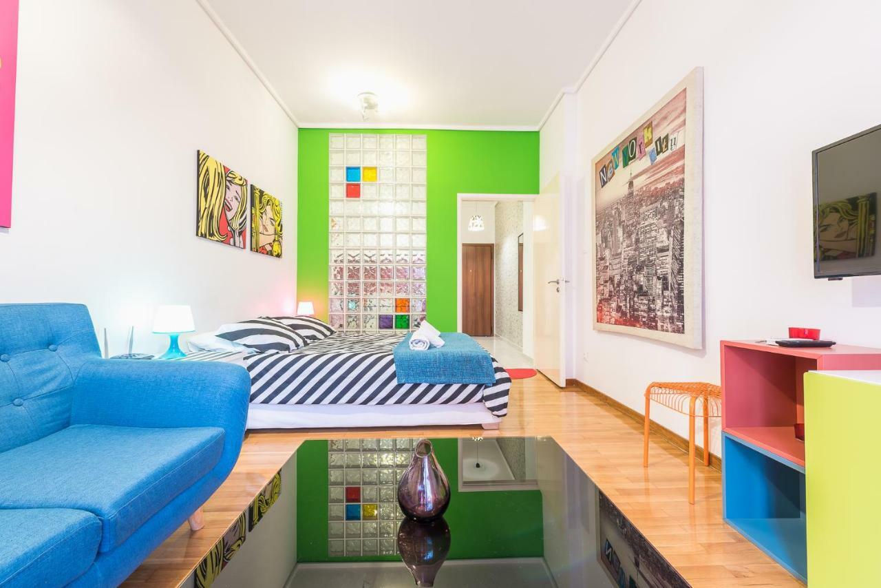 Zenios Amintas-Pop-Artment For Two In City Center Athens Luaran gambar