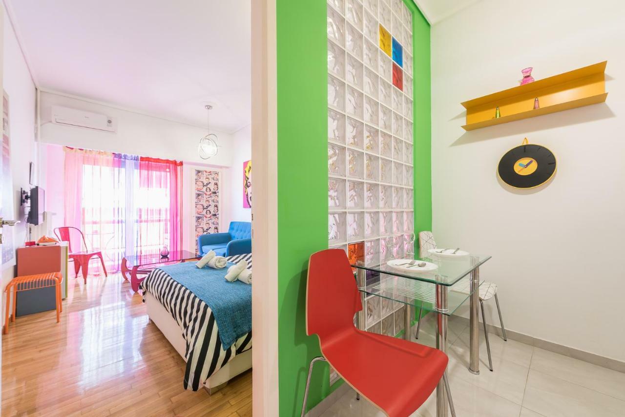 Zenios Amintas-Pop-Artment For Two In City Center Athens Luaran gambar